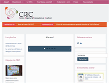 Tablet Screenshot of cricharleroi.be